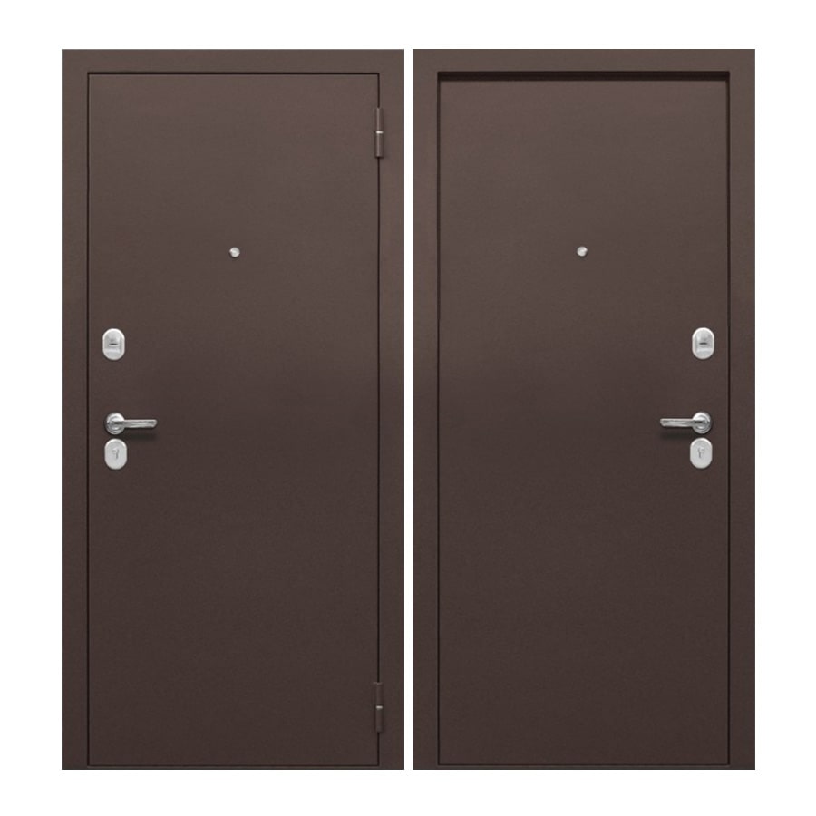 Дверь металлическая ТАЙГА 7 см мет/мет