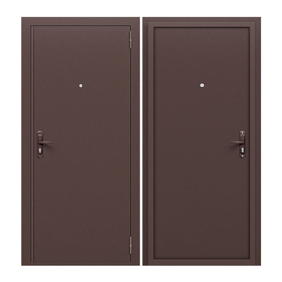 Дверь металлическая ТАЙГА 5 см мет/мет