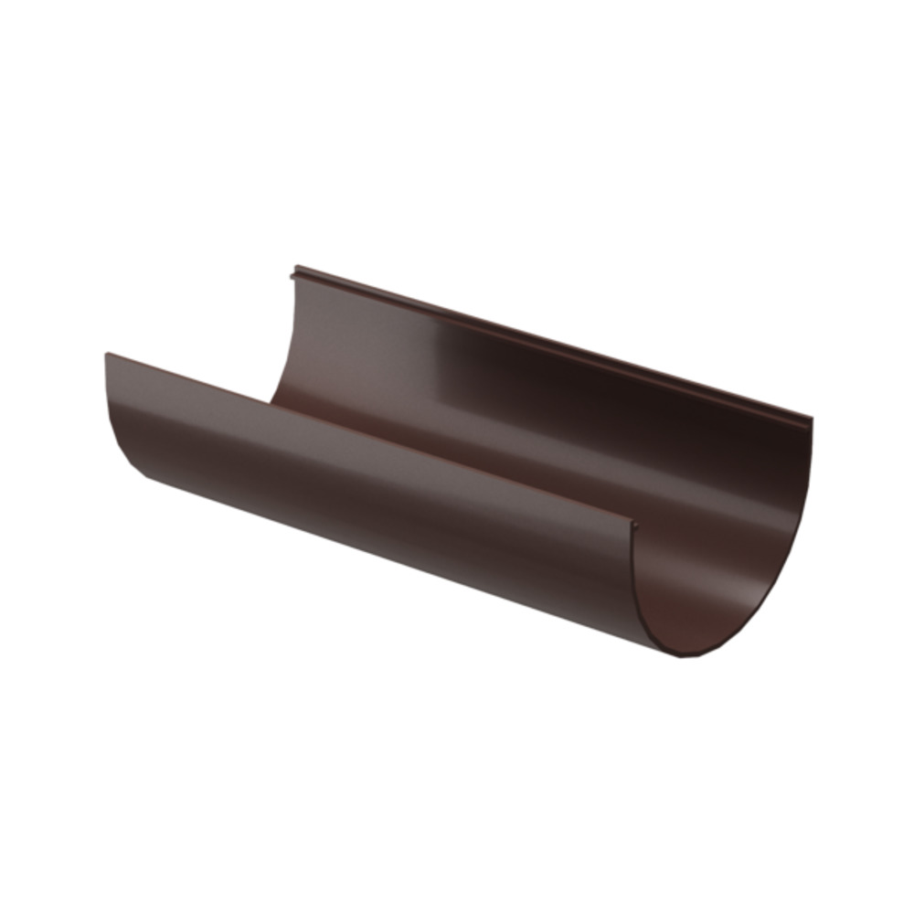  PREMIUM Желоб водосточный (шоколад) 3000 мм (10шт) Docke