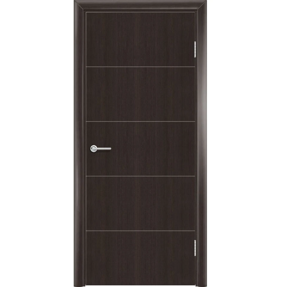 Дверь G34 цв. Темный орех рифл ДГ 2,0*0,7
