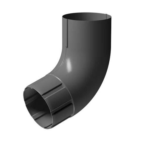 СТАЛ ПРЕМИУМ Колено 72 D90 Графит RAL 7024 (18шт) Docke