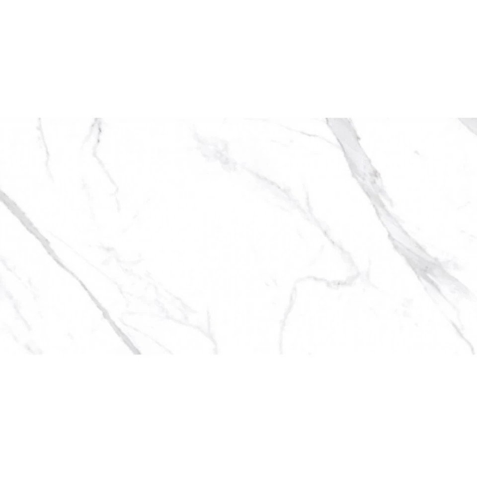 Керамич. гранит Kz 600х1200 Statuario White рект.1-й сорт (1,44 // 43,2 м2) М