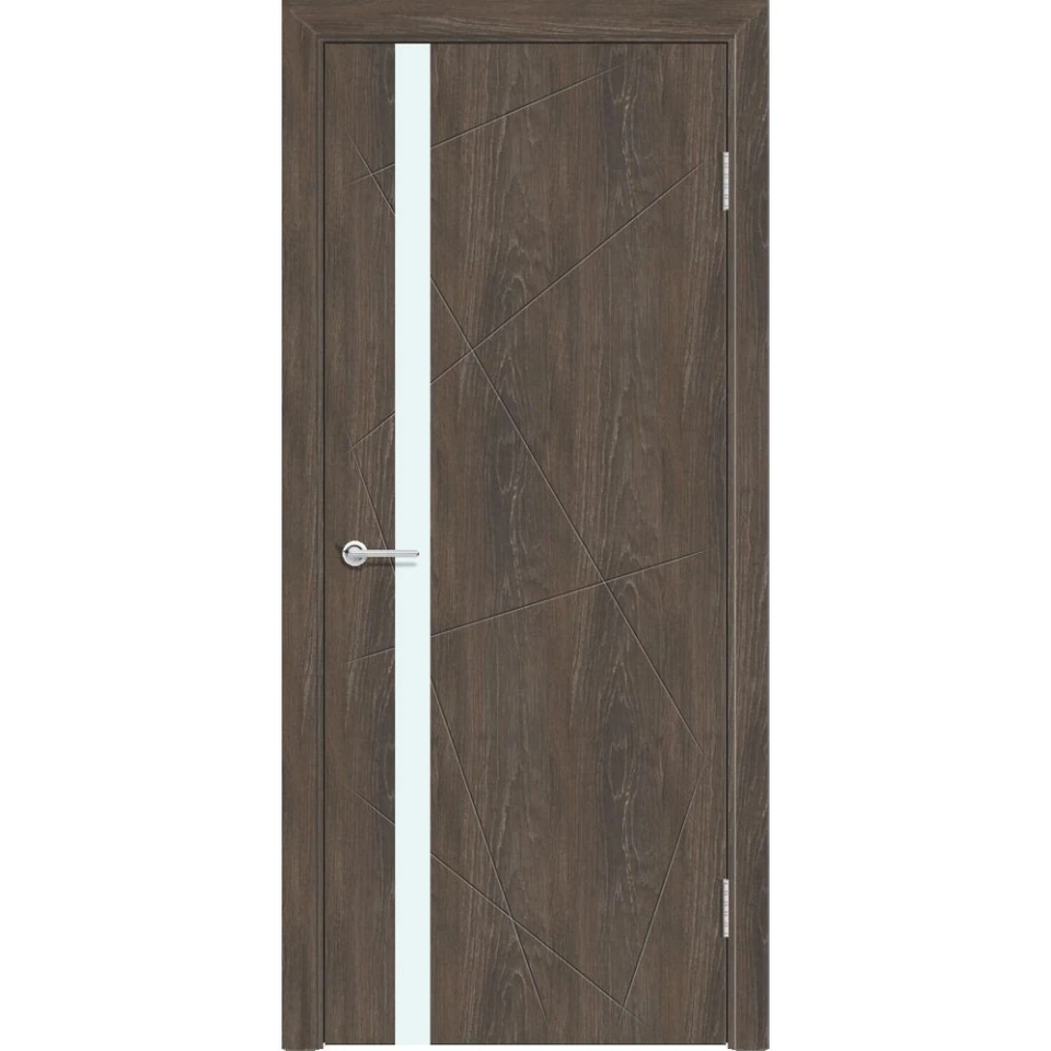 Дверь G48 цв. Дуб корица ДО Белое 2,0*0,8