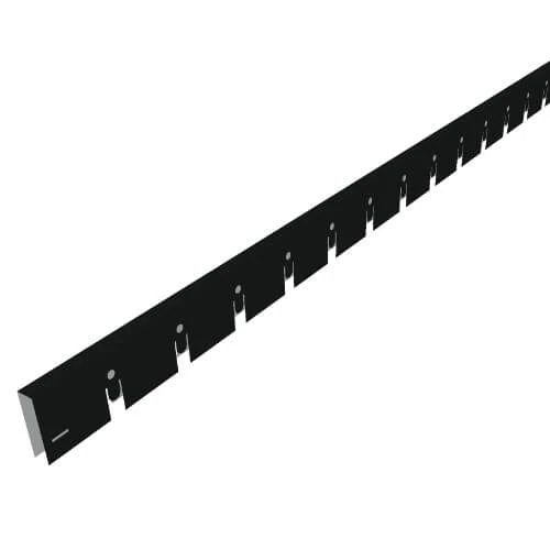 Профиль Grand Line 100х100х2400х40 поперечный черный A (уп. 100 шт)