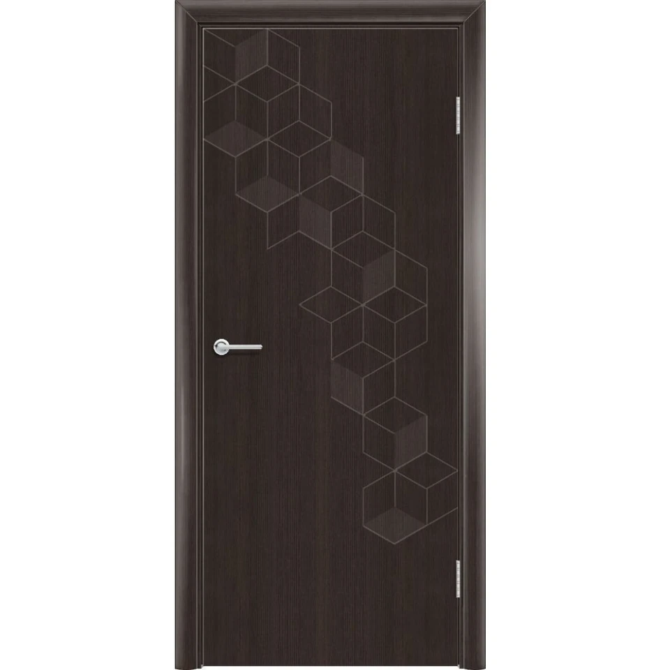 Дверь G45 цв. Темный орех рифл ДГ 2,0*0,8