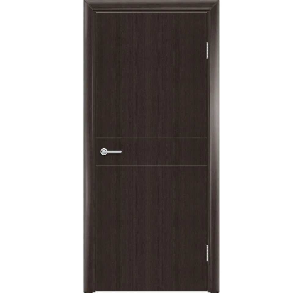 Дверь G32 цв. Темный орех рифл ДГ 2,0*0,8