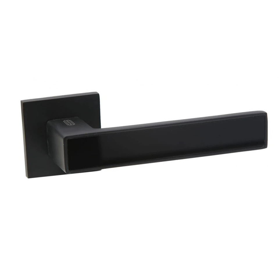 Ручка на квадр. накладке А-531 BLACK, черный матовый (WS)