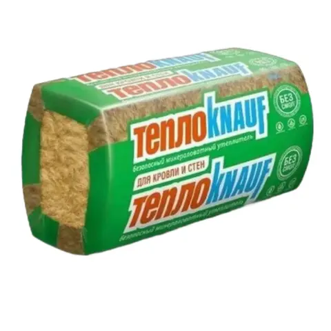 ТеплоКНАУФ для Кровли и Стен TS 036 Aquastatik 100х610х1230мм (6кв.м/0,6м3) (1поддон=32 шт) ПЛИТА