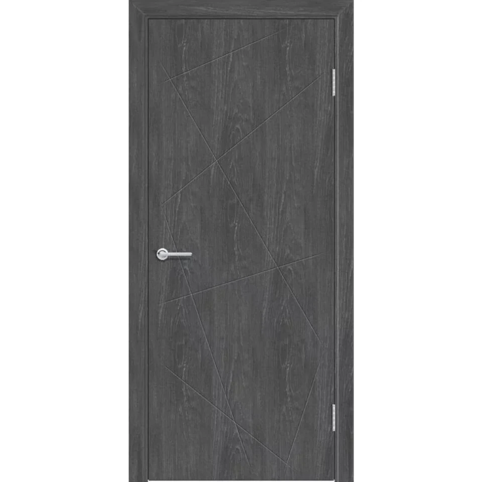 Дверь G23 цв. Ясень графит Soft-touch ДГ 2,0*0,8