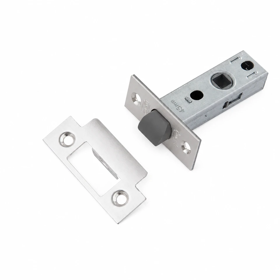 Защелка L 6-45 SILVER Серебро матовое (nylon latch) PALIDORE