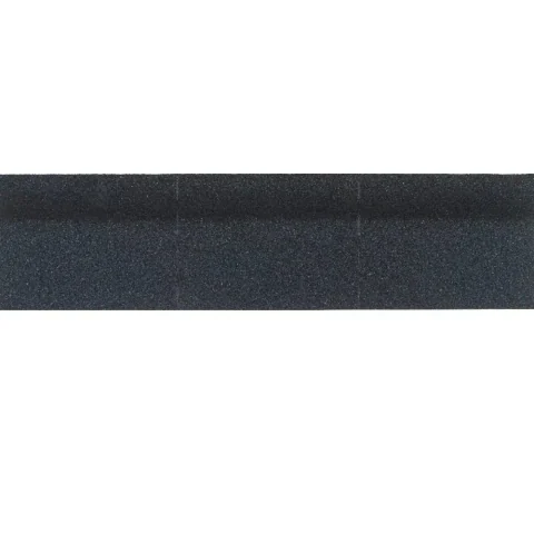Гибкая черепица ТехноНиколь коньково-карнизная, Темно-серый (5 кв.м) 12/20 м.п